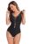 Costum de baie dama – o piesa – model clasic cu decolteu adanc in V tip corset – chilot decupaj clasic – tematica hot vibes – EFAYN