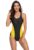 Costum de baie dama – o piesa – model sportiv – M2 – decupaj la spate – EFAYN