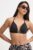 Max Mara Beachwear sutien de baie culoarea negru, cupa usor rigidizata, 2416821109600 2416820000000