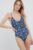 Pepe Jeans costum de baie dintr-o bucată Gia Swimsuit culoarea albastru marin, cupa usor rigidizata