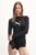 Puma longsleeve de baie Rash Guard culoarea negru, 907715