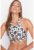 Sutien de baie halter cu animal print