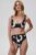 Undress Code sutien de baie Castaway culoarea negru, cupa moale