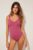 women’secret costum de baie dintr-o bucată PERFECT SHAPE culoarea roz, cupa usor rigidizata, 5527122